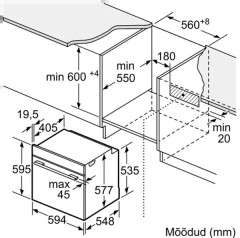 Электрический духовой шкаф Bosch HBG 876EC7S