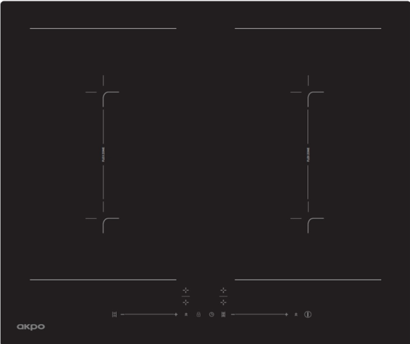 Индукционная варочная панель Akpo PIA 6094219CC BL