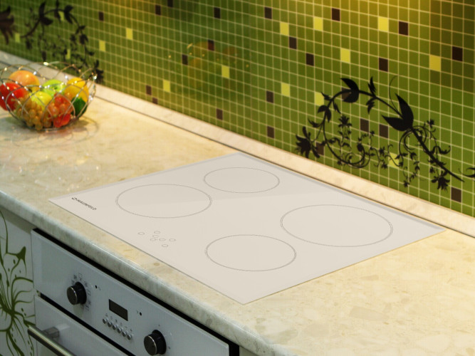 Индукционная варочная панель Maunfeld MPI 58 BCTL белый