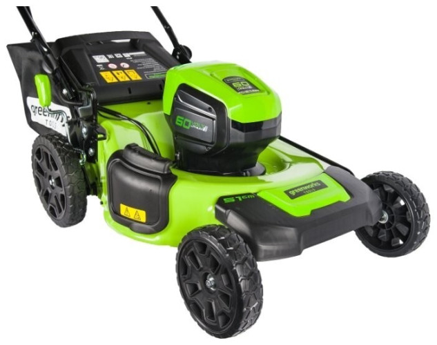 Газонокосилка электрическая greenworks 2502707 60V 51cm GD60LM51HP DigiPro