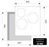 Индукционная варочная панель Lex EVI 430 IV