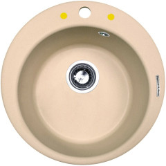 Кухонная мойка Zigmund &amp; Shtain Kreis 480 топленое молоко