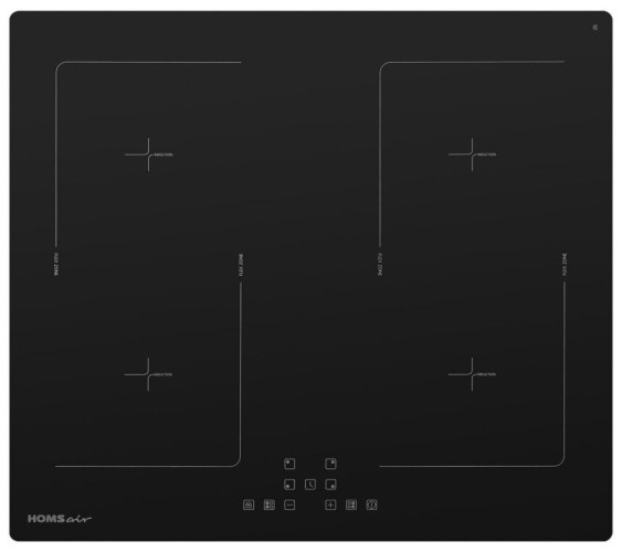 Индукционная варочная панель HOMSair HI64FLBK