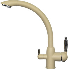 Смеситель для мойки Zigmund &amp; Shtain ZS 1500 топленое молоко