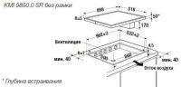 Индукционная варочная панель Kuppersbusch KMI 9850.0 SR