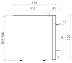 Винный шкаф PANDO PVMAVP 60 25XR