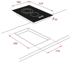 Электрическая варочная панель Teka TZC 32320 TTC Black