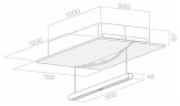 Кухонная вытяжка Elica Empty Sky WH/A/120