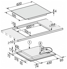 Индукционная варочная панель Miele KM 6329