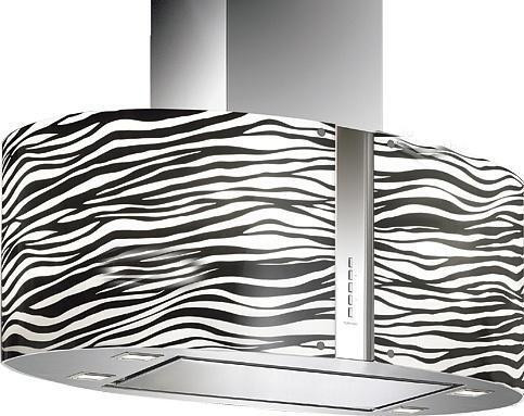 Островная вытяжка Falmec Mirabilia Isola 65 Zebra vetro 800 ECP