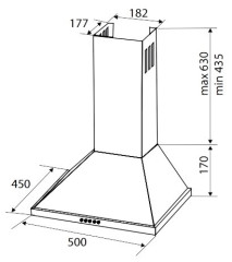 Кухонная вытяжка Zigmund&amp;Shtain K 128.51 W