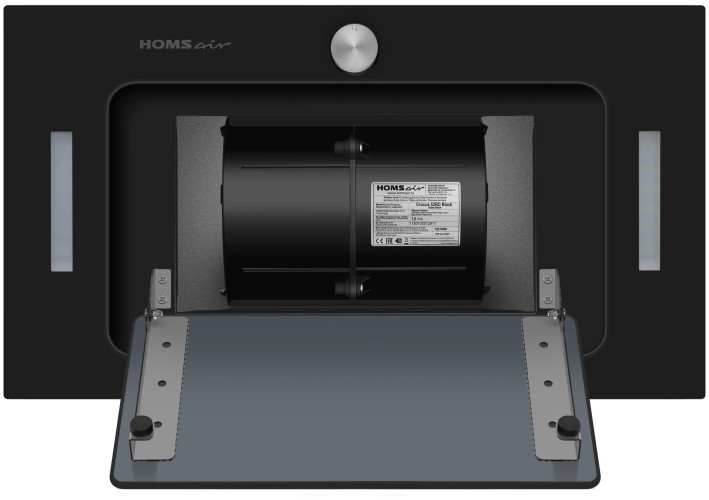 Встраиваемая вытяжка HOMSair Crocus 52 RD черная