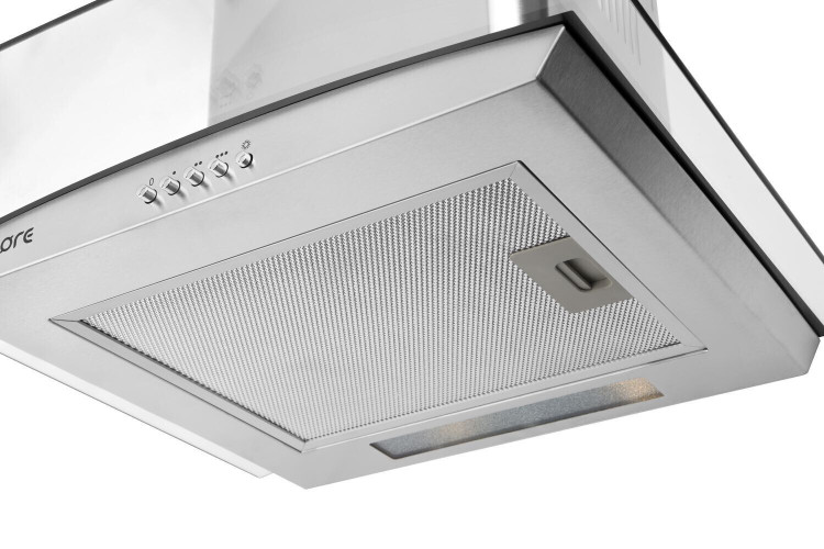 Кухонная вытяжка ORE Glasset 50 inox