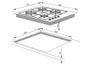 Газовая варочная панель Hansa BHGI 63030
