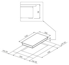 Индукционная варочная панель GRAUDE IK 30.1 W