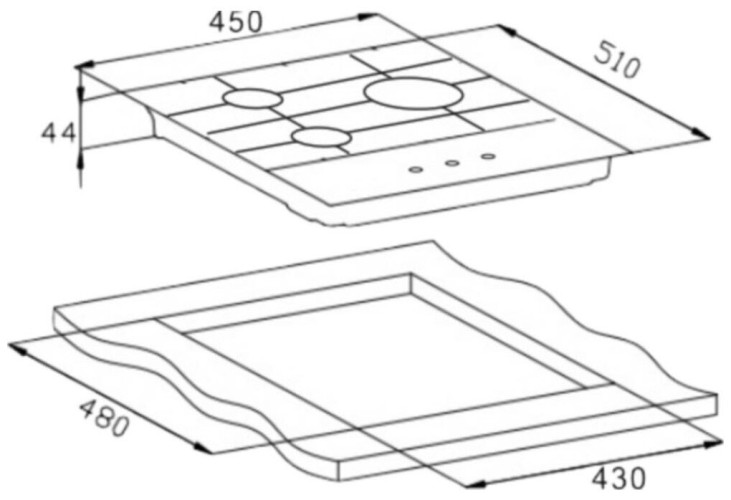 Газовая варочная панель Weissgauff HGG 451 WGB