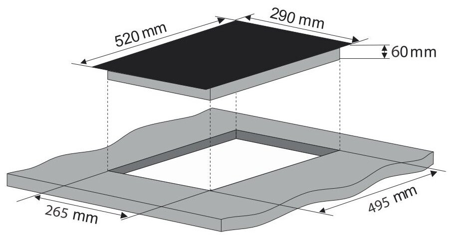 Индукционная варочная панель Konigin Lacerta I302 SBK