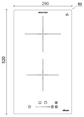 Индукционная варочная панель Konigin Lacerta I302 SBK