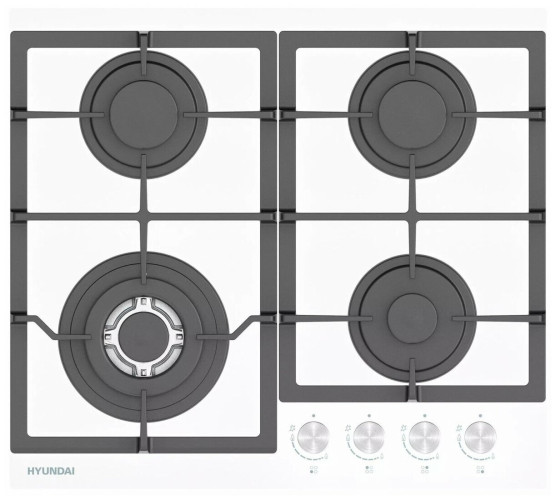 Газовая варочная панель Hyundai HHG 6436 WG