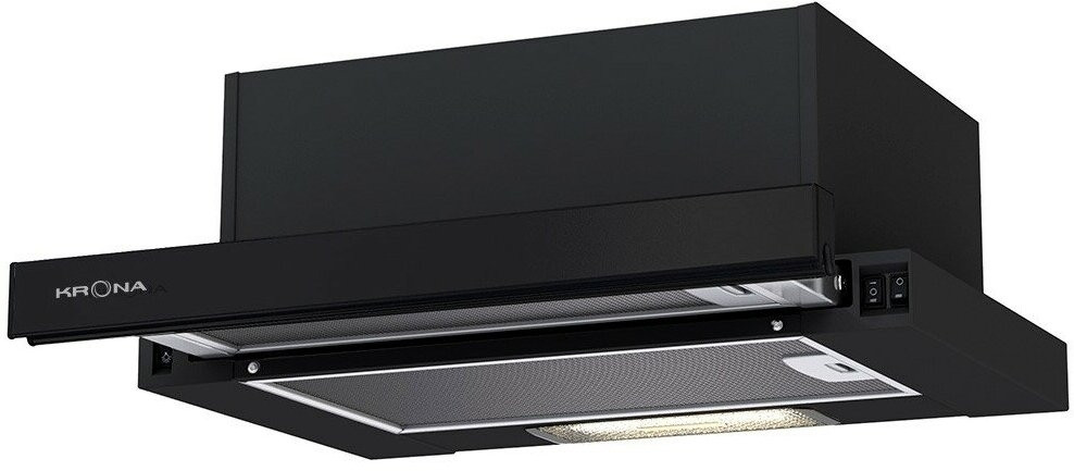 Встраиваемая вытяжка KRONA KAMILLA 450 INOX 1 мотор