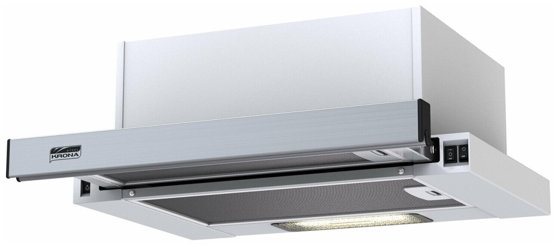 Встраиваемая вытяжка KRONA KAMILLA 450 INOX 1 мотор