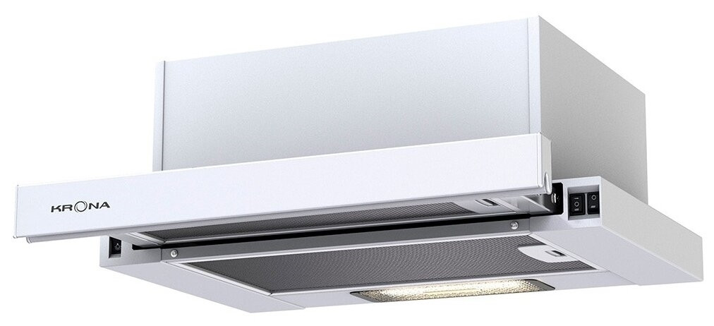 Встраиваемая вытяжка KRONA KAMILLA 450 INOX 1 мотор