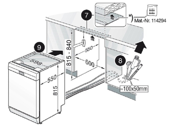 Посудомоечная машина Bosch SMS46MW20M