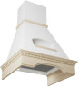 Кухонная вытяжка Elikor Флореале 60П 650 П3Д белый муар дуб неокрашенный