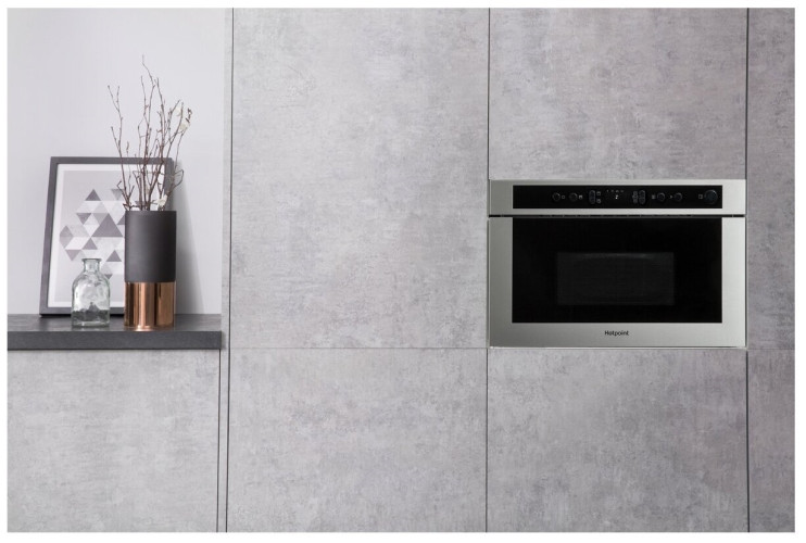 Встраиваемая микроволновая печь Hotpoint-Ariston MN 413 IX HA