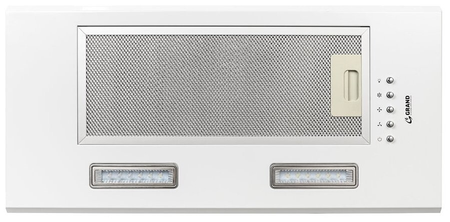 Встраиваемая вытяжка GRAND Corsa 60 WH белый