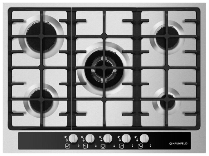 Газовая варочная панель MAUNFELD MGHS 75 72 S