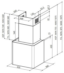 Кухонная вытяжка Faber Lithos EG6 WH A45