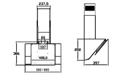Кухонная вытяжка Zigmund &amp; Shtain K 221.91 W