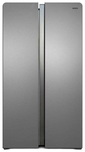 Холодильник Ginzzu NFK-615 серебристый