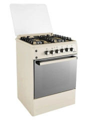 Газовая плита Ideal L155 ГК молочный