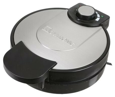 Вафельница Clatronic WA 3492 черный/серебристый