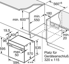 Электрический духовой шкаф Siemens HB517ABS0