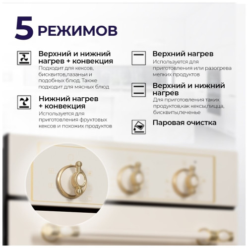 Электрический духовой шкаф Delvento V4EO16001