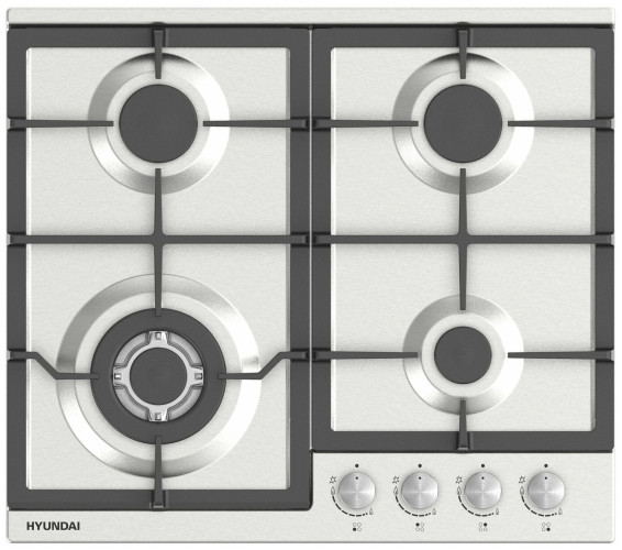 Газовая варочная панель Hyundai HHG 6436 IX