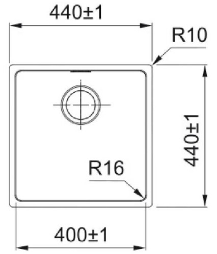 Кухонная мойка Franke FEX 210-40 127.0688.781