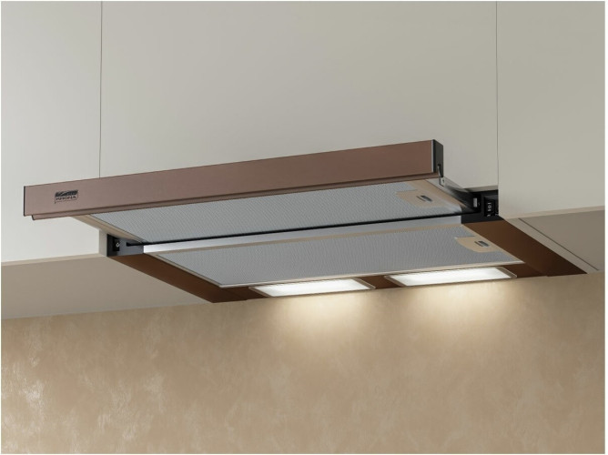 Встраиваемая вытяжка KRONA KAMILLA 600 BROWN 1 мотор