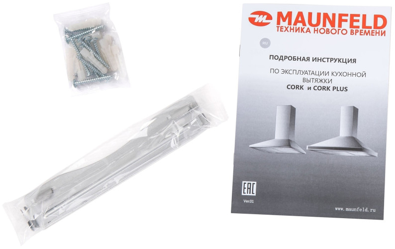 Кухонная вытяжка MAUNFELD Cork 60 черный