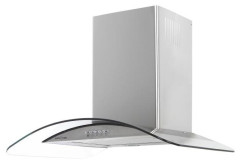 Кухонная вытяжка Krona Sabrina PB 600 цвет корпуса inox glass цвет окантовки панели стекло