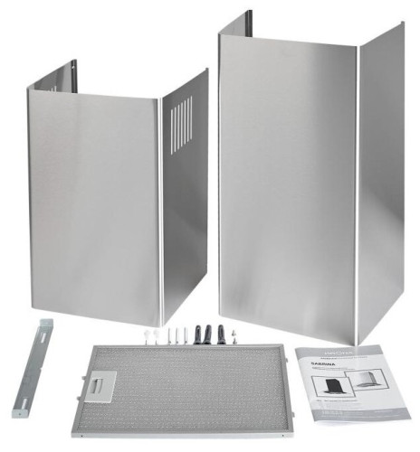 Кухонная вытяжка Krona Sabrina PB 600 цвет корпуса inox glass цвет окантовки панели стекло