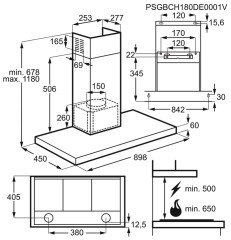 Кухонная вытяжка Zanussi ZHB 92670XA