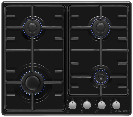 Газовая варочная панель MAUNFELD EGHE.64.3STS-EB/G