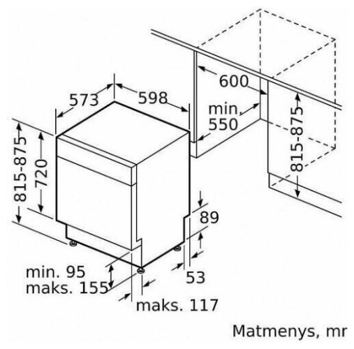 Посудомоечная машина Bosch SMU 4 EAI14S