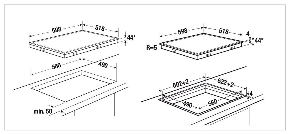 Электрическая варочная панель Kuppersbusch KE 6330.0 SR
