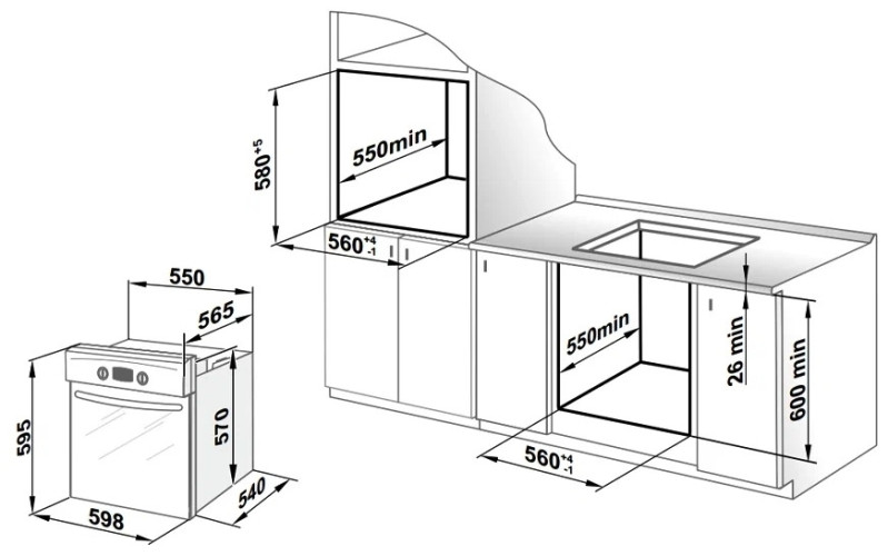 Электрический духовой шкаф GEFEST ДА 602-02 РН7