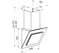Кухонная вытяжка Zigmund &amp; Shtain K 216.91 X